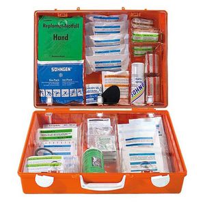 Erste-Hilfe Komplett-Set für Kindergärten, inkl. Erste-Hilfe Koffer DIN  13157
