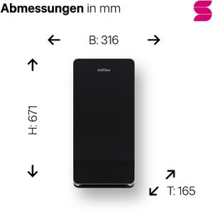 Produktbild für Handtuchspender Satino Hyginity XL, 333411, PT 3