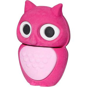 Produktbild für Radiergummi Westcott E-66066, 3D Eule pink