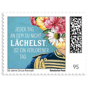 Produktbild für Briefmarken DeutschePost 50 Jahre Circus-Theater Roncalli, Set