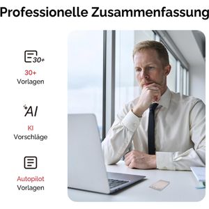 Produktbild für Diktiergerät Plaud Note Starlight
