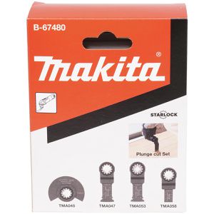 Produktbild für Multifunktionswerkzeug-Zubehör Makita Set, B-67480