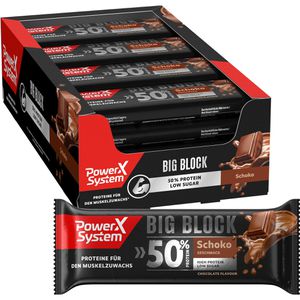 Proteinriegel Power-System Big Block, 16 Riegel