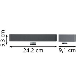 Produktbild für Wandleuchte Steinel XSolar, aus Aluminium, für außen (IP44)