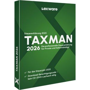 Finanzsoftware Lexware Taxman 2026