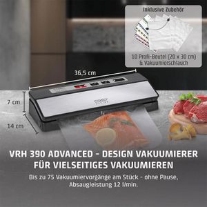 Produktbild für Vakuumiergerät Caso VR 390 advanced, bis 30 cm