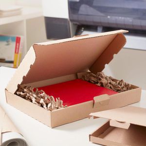 Produktbild für Maxibriefkarton BB-Verpackungen braun, für DIN A6