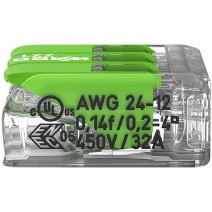 Produktbild für Verbindungsklemme Wago Compact, 221-423/995-012, 3 Leiter