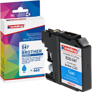 Tinte Edding EDD-547 für Brother LC-223C