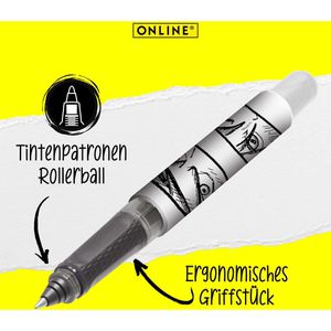 Produktbild für Tintenroller Online College II Manga, 12607/3D