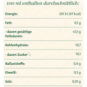 Produktbild für Saft Amecke + Zink, ohne Zuckerzusatz