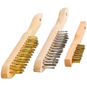 Produktbild für Drahtbürste S&amp;R 135.003.290, Handbürste 290 mm