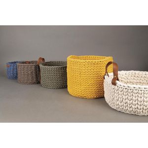 Produktbild für Häkelgarn Rayher 42010166 Braidy Recycling Garn 4 mm honiggelb