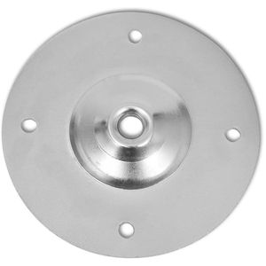Produktbild für Tischbein vidaXL 3051486, silber aus Metall