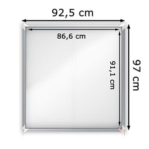 Produktbild für Schaukasten Nobo 1902570 Premium Plus, innen