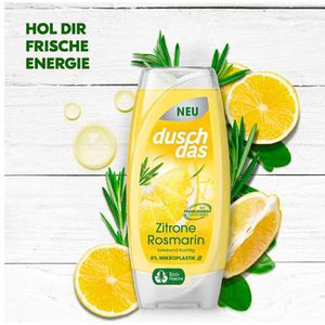 Produktbild für Duschgel duschdas Zitrone &amp; Rosmarin