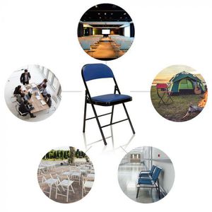 Produktbild für Klappstuhl hJh-OFFICE TUDELA, 803002, blau
