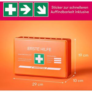 Produktbild für Verbandskasten WERKSTEIN Kompakt, DIN 13157