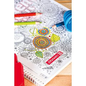 Produktbild für Collegeblock Brunnen ZENart, Floral, 10-67 428, A4