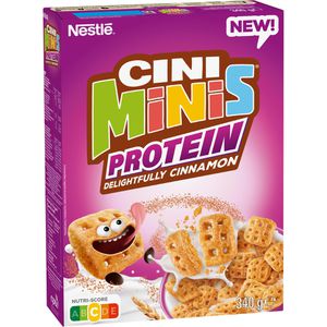 Cornflakes Nestle Cini Minis Protein, 340 g
