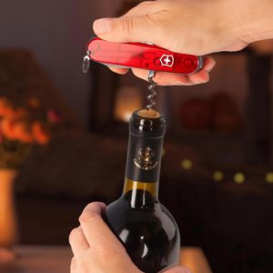 Produktbild für Taschenmesser Victorinox CyberTool M 1.7725.T, rot transparent