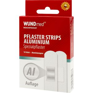 Produktbild für Pflaster WUNDmed Aluminium-Pflaster, 10 Strips