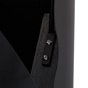 Produktbild für Kaminbesteck Relaxdays 10033829, aus Metall, schwarz, 4-teilig