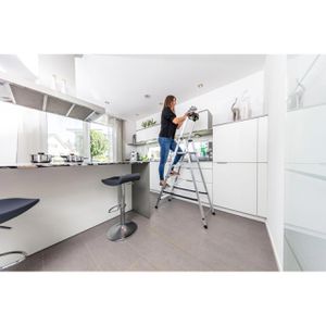Produktbild für Stehleiter Krause Monto Safety, 126337, mit Plattform
