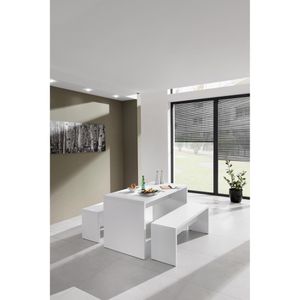 Produktbild für Sitzbank Hammerbacher VMB118/W Meeting Point, bis 160 kg