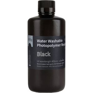 Produktbild für Resin Elegoo Water-Washable, schwarz