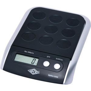 Digitalwaage Wedo Optimo 5000, mit Tara-Funktion, Teilung 1 g