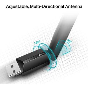 Produktbild für WLAN-Adapter TP-Link AC600, Archer T2U Plus, USB 2.0