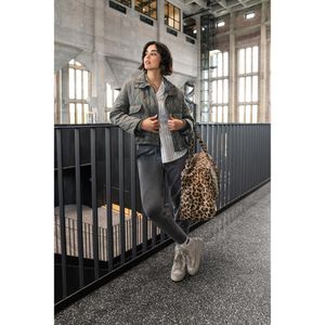 Produktbild für Reisetasche Reisenthel Mini Maxi Travelbag leo macchiato 65 cm