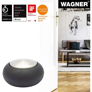 Produktbild für Türstopper Wagner-System EH-5176, Gummi / Metall