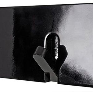 Produktbild für Garderobenleiste Haku-Möbel 42538, schwarz