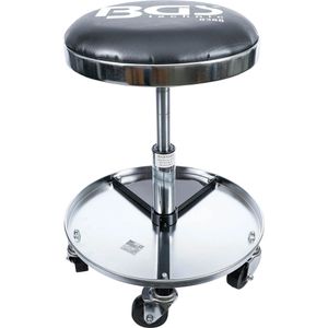 Werkstatthocker BGS-technic 8388, Arbeitssitz, mit Ablagefach