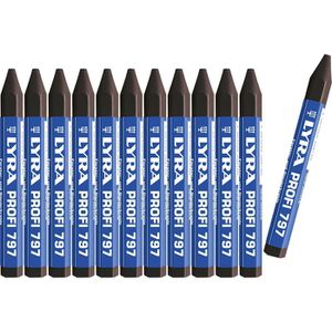 Signierkreide Lyra 4870099 Profi 797, 12 Stück