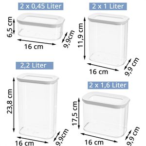 Produktbild für Vorratsdose Emsa Optima N1142900, aus Kunststoff