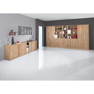 Produktbild für Kombischrank Hammerbacher Solid 7600, nussbaum