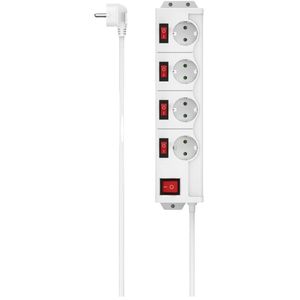 Steckdosenleiste Hama 00223121, mit 1,4m Kabel