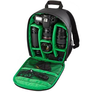Produktbild für Kameratasche Rivacase Green Mantis 7460, aus Polyester,schwarz