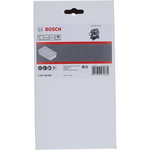 Produktbild für Staubsauger-Filter Bosch flacher Plisseefilter H-Klasse