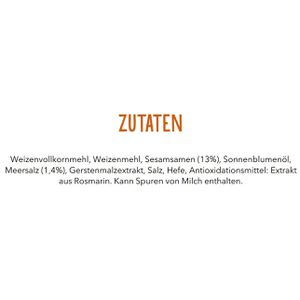 Produktbild für Knäckebrot Wasa Tasty Snacks Crisps Weizen, Sesame &amp; Seasalt