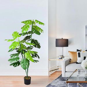 Produktbild für Kunstpflanze Decovego Monstera Fensterblatt