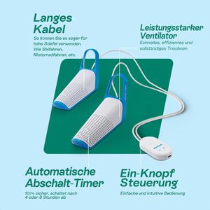 Produktbild für Schuhtrockner Shoefresh Mini, elektrisch