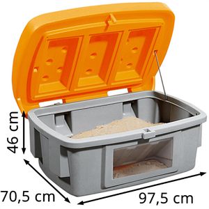 Produktbild für Streugutbehälter asecos 13394, 100 Liter