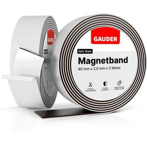 Produktbild für Magnetband Gauder sehr stark, schwarz