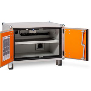 Akku-Ladeschrank CEMO Basic 8/5, mit 9 Steckdosen