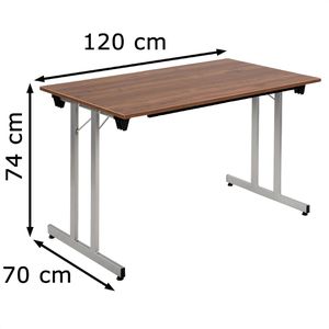 Produktbild für Klapptisch Sodematub TPMU127WA, aus Holz
