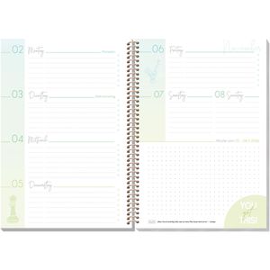 Produktbild für Schülerkalender Häfft College-Timer Poppy, Schuljahr 2026/2027